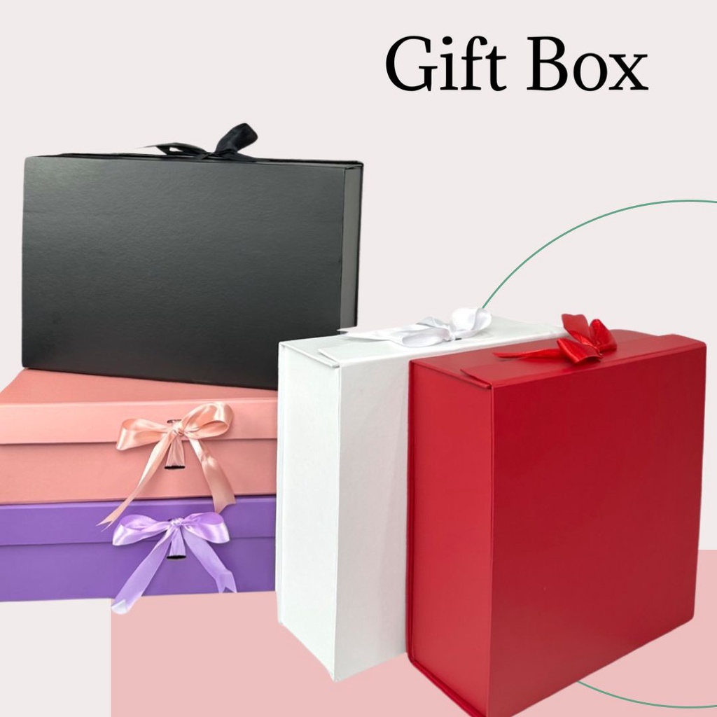 

FBI Gift Box Karton/Kotak Hadiah Pita Karton/Gift Box Polos/Kotak Hadiah