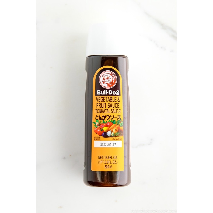 

Bulldog Tonkatsu Sauce 500ml - Saus Bull-Dog Katsu Okonomi Takoyaki
