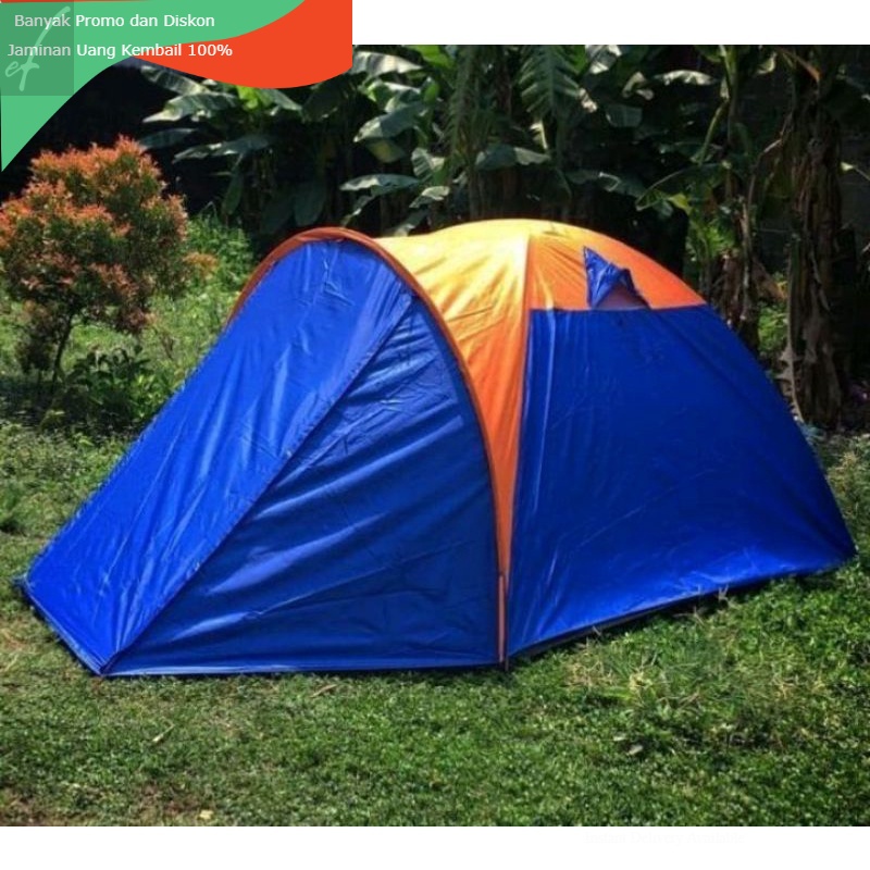 ️Tenda Camping Double Layer (Kap 4 Orang)