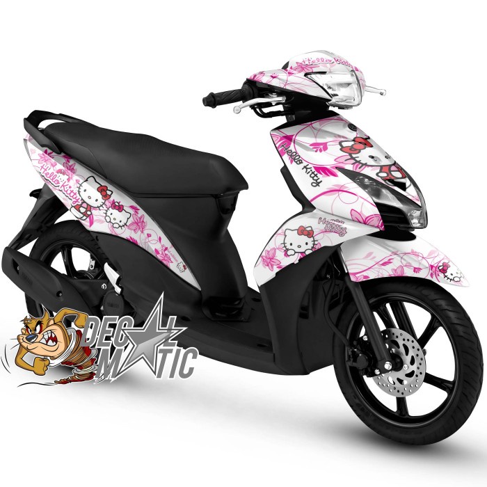 Stiker Variasi Decal Full Body Motor Yamaha Mio GT Mio J Hello Kitty 4