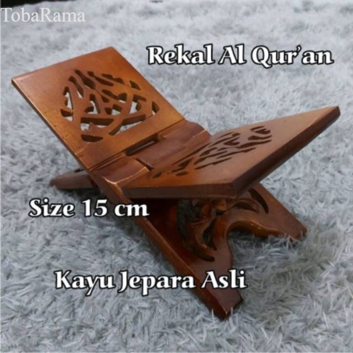 REKAL AL QURAN TATAKAN AL QURAN UKIR UKURAN 15 termurah