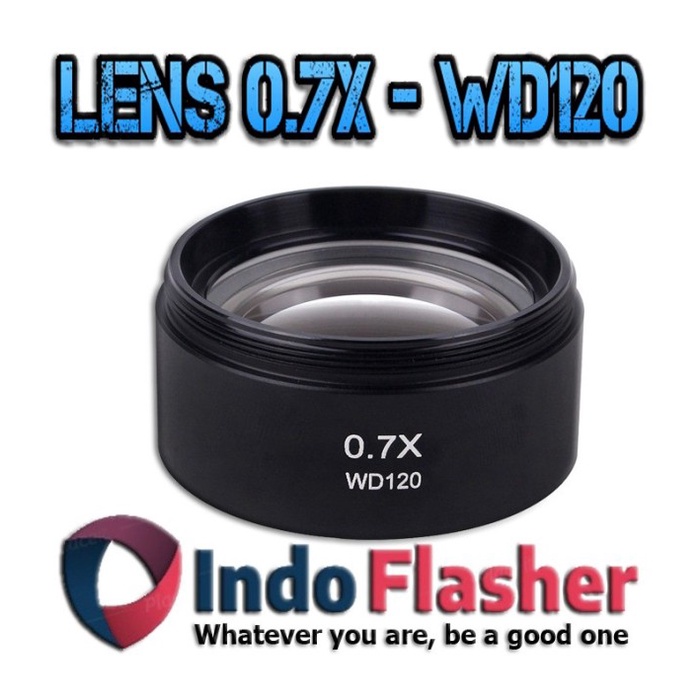 LENSA TAMBAHAN LENSA PENINGGI MICROSCOPE Lensa 0.7 x Lensa 0.5 x - Lensa 0.7X