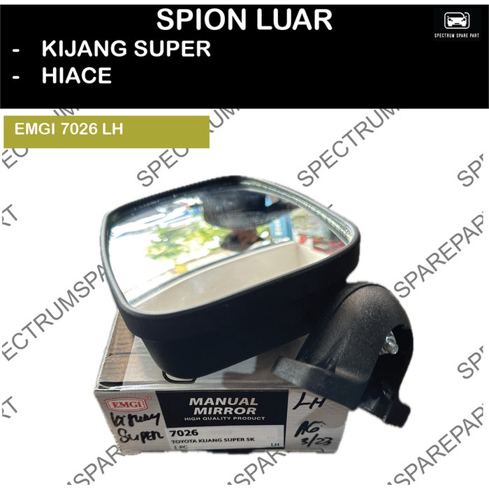 SPION LUAR KIJANG SUPER - HIACE EMGI
