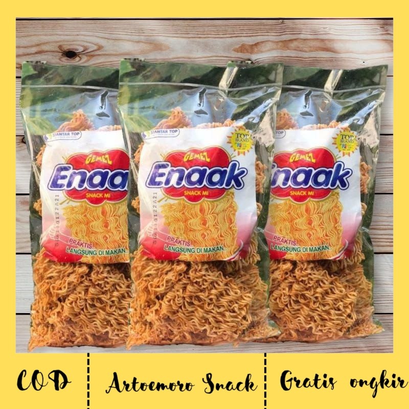 

AS Mie Gemez Enak Snack brand 250 gram