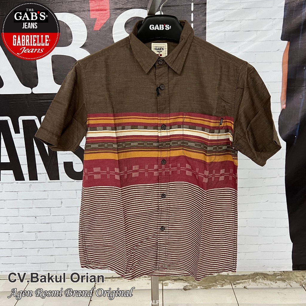 Kemeja Pria Gab's Original Size M Reguler - GA02605FT REG ALF
