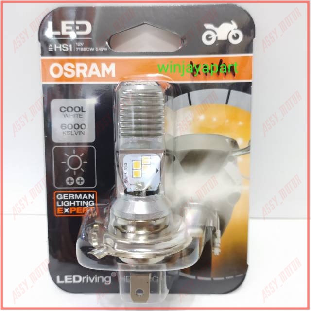 Lampu LED OSRAM H4/HS1 Scoopy FI Verza CB150R CBR150R Tiger New Mono Shock