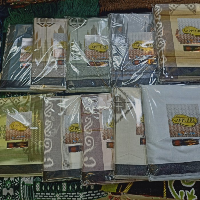 Sarung Sapphire Kawung Songket