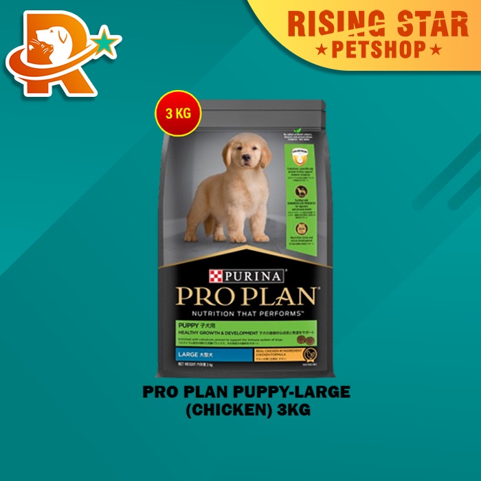 Pro Plan Large Puppy Makanan Anjing ProPlan Dog Food 3 Kg