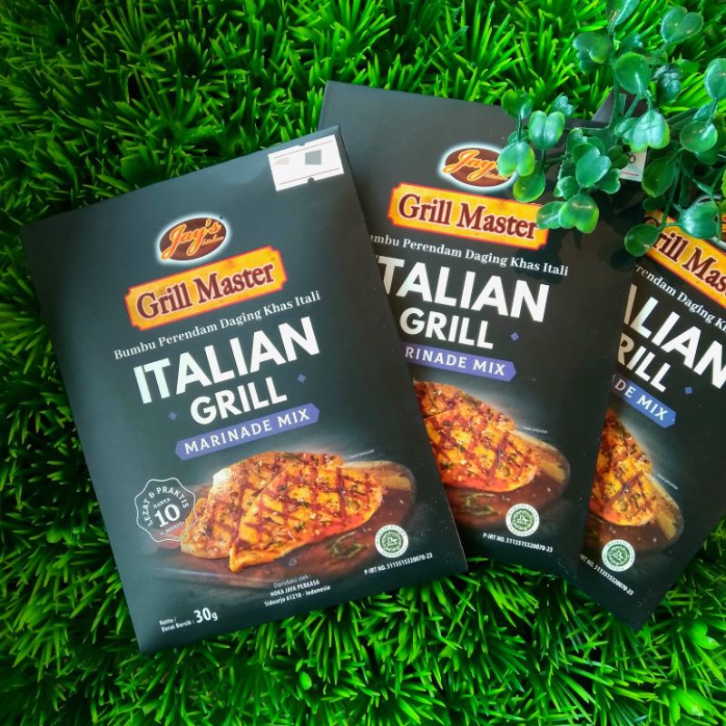 

b Italian Grill Marinade Mix 30g / Bumbu Perendam Daging Khas Itali / Marinasi