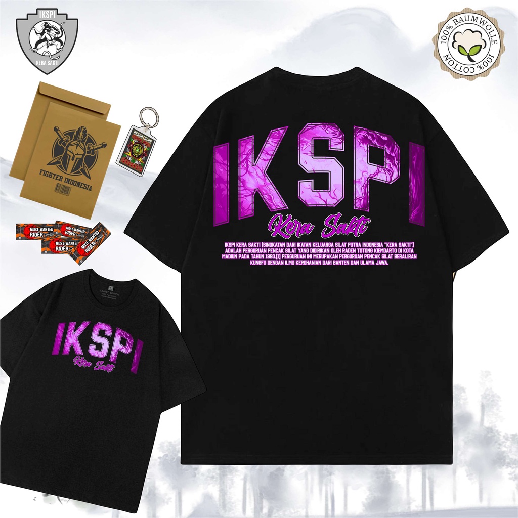 KAOS IKSPI KERA SAKTI INDONESIA IKSPI-PURPLE KAOS GASAKS KOPASKER PREMIUM