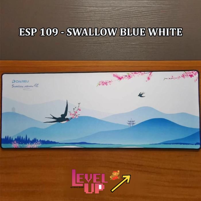 Dareu ESP 109 Swallow Blue White XXL Gaming Mousepad