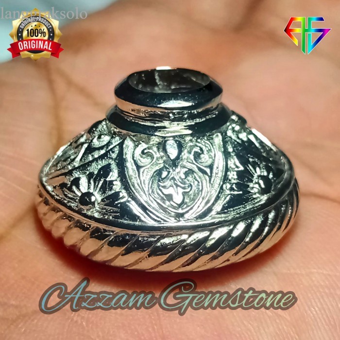 

Mendak Mendok Ring Keris Besar Tebal Logam Coin bkn kalasa Stailess - No.3 antik