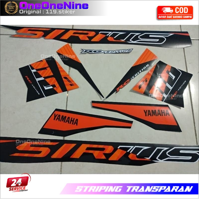 STRIPING VEGA R NEW COSTUM SIRIUS RC 110 VIETNAM