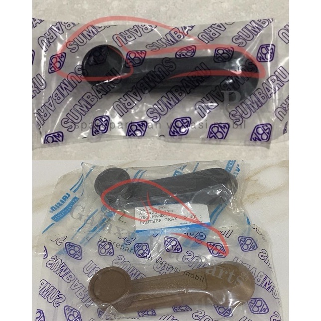 Handle putaran kaca mobil isuzu panther - Hitam