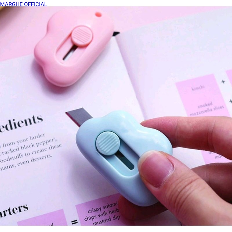 

Cutter Lucu Portable Karakter Awan, Mini Cutter, Pemotong Kertas Mini cloud cutter