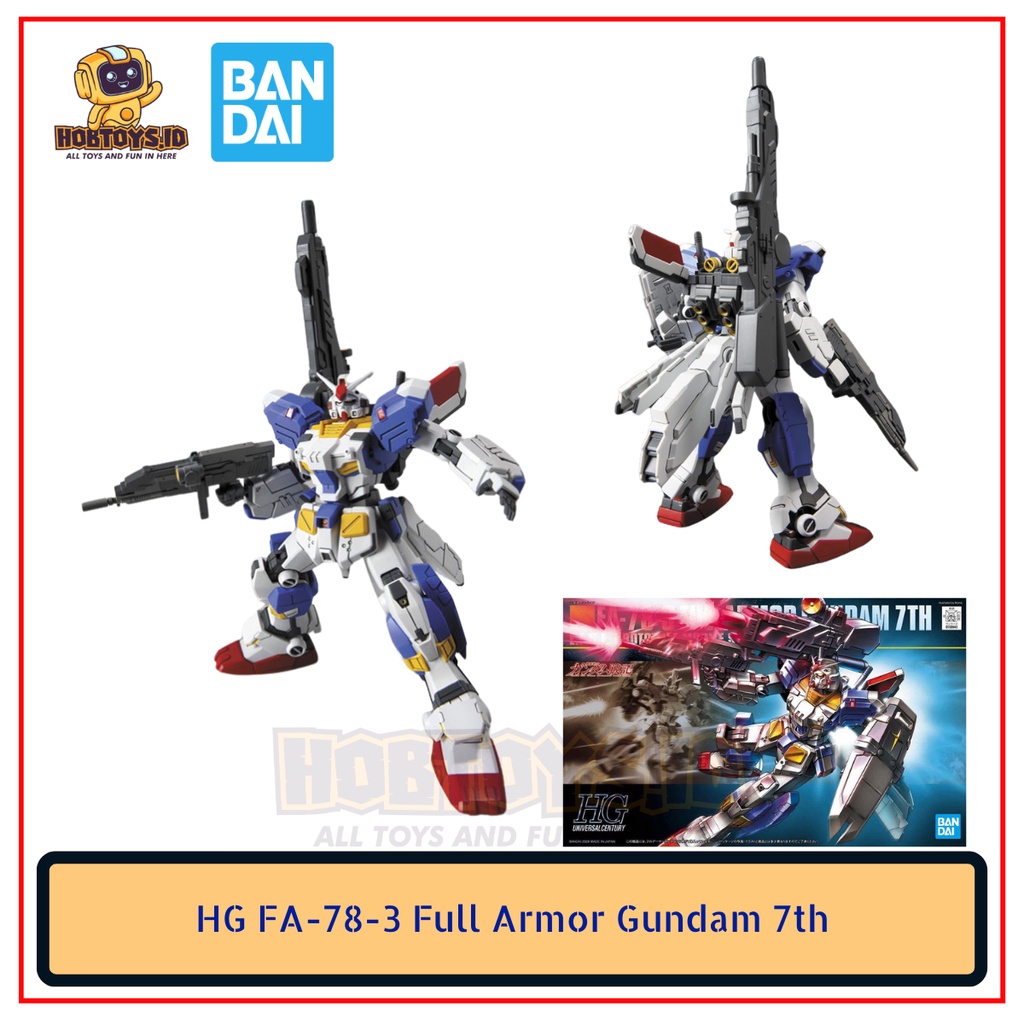 HGUC FA 78 3 Full Armor Gundam 7th