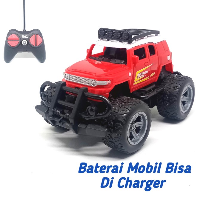 Mobil Remote Kontrol Rc climbing Off Road - Mini Merah