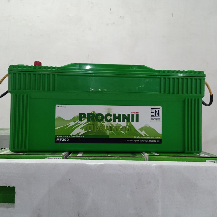 AKI MF kering mobil   DUM TRUK HD 785 & HD465,  - Genset N200, MF 200 PROCHNII