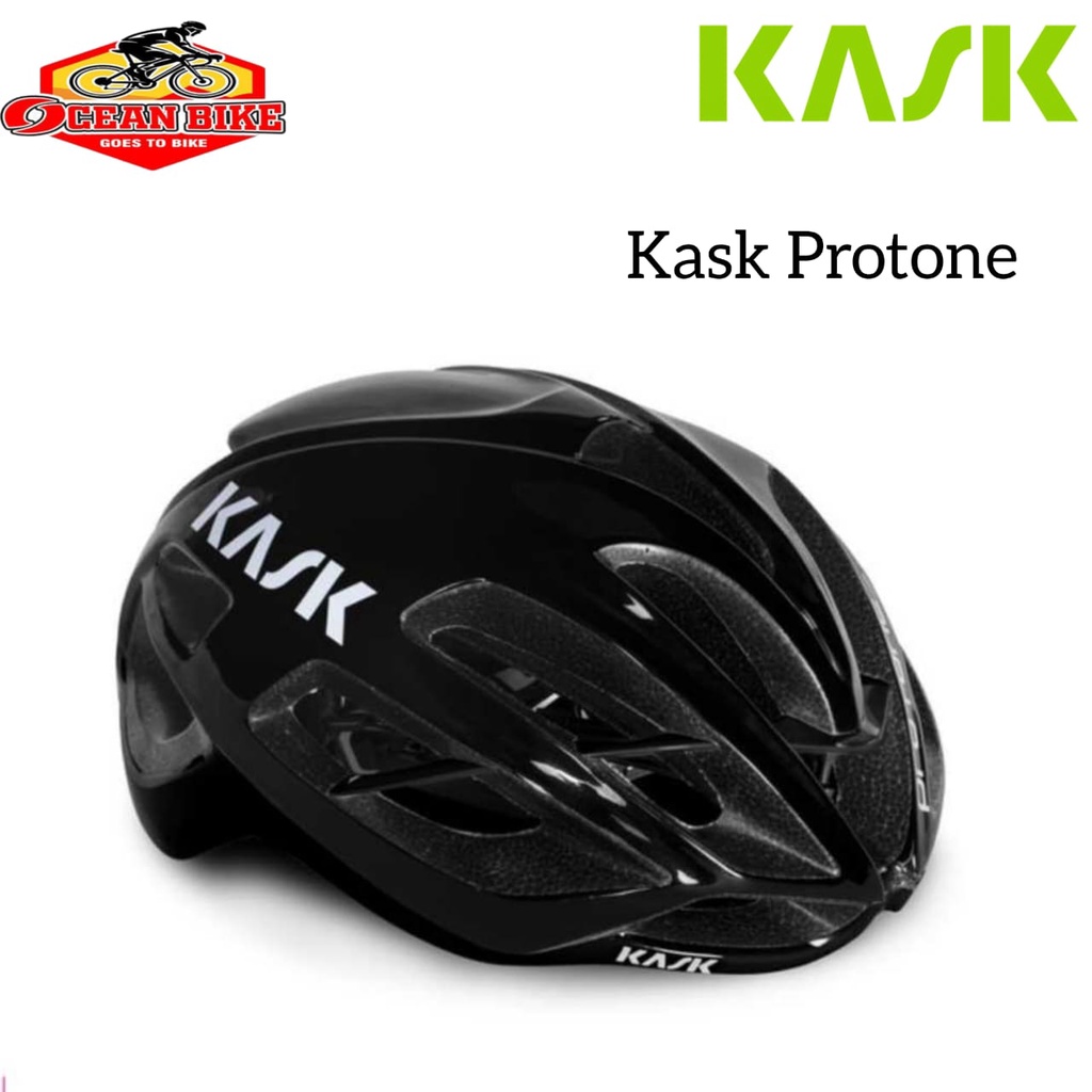 KASK Protone White Original Helm Sepeda Lipat MTB Roadbike Helm Sepeda Gowes