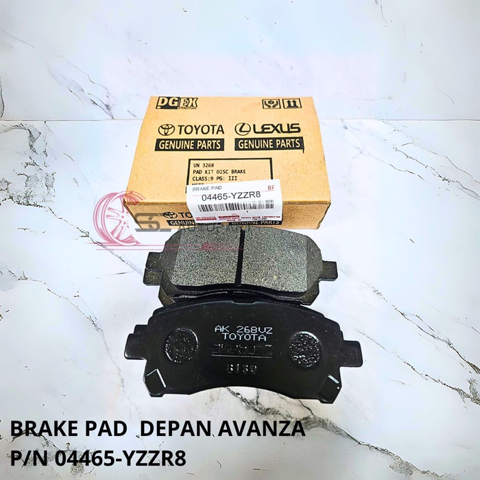 Brake Pad Depan Avanza P/N 04465-YZZR8