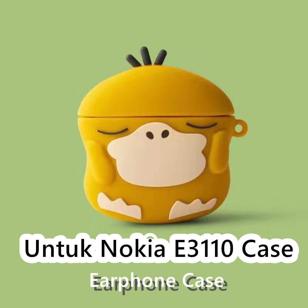 Parity Untuk Nokia E3110 Case Trendi Kartun Beruang kue Soft Silicone Earphone Case Cover NO.2