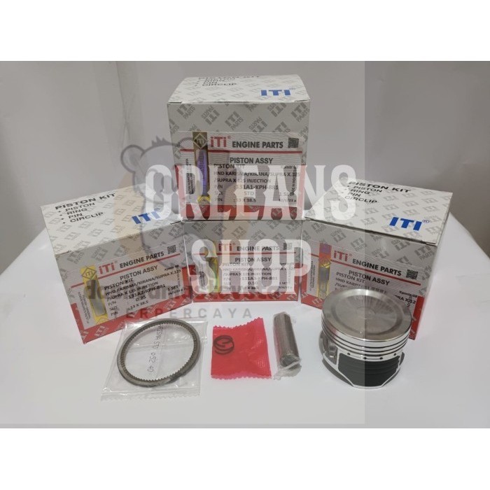 PISTON KIT KPH KARISMA KIRANA SUPRA 125 SUPRA X 125 INJECTION ITI  - 0.50
