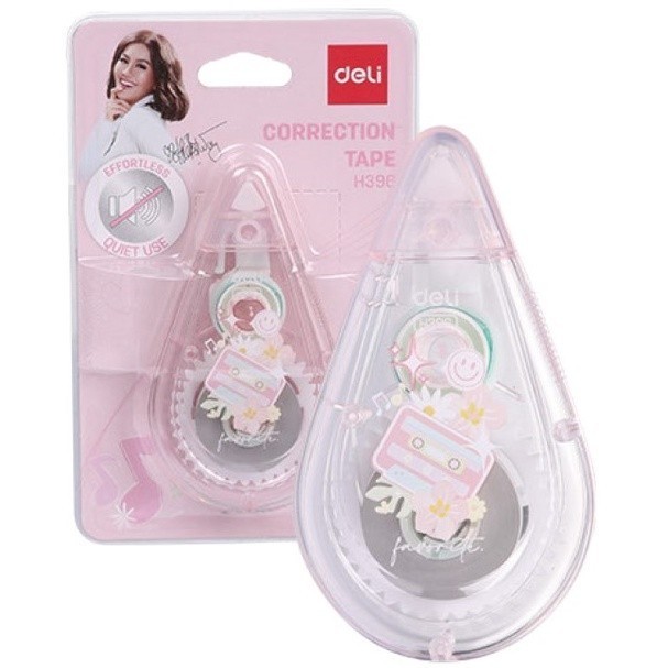 

DELI CORRECTION TAPE H396 H397 LABEL GESEK ALAT PERLENGKAPAN SEKOLAH