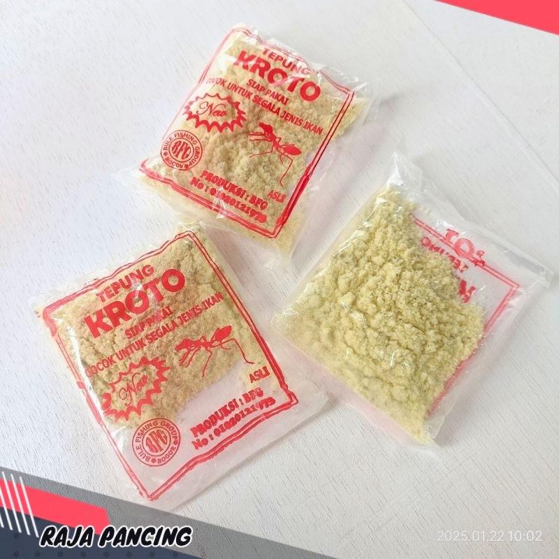 TEPUNG KROTO SUPER ASLI BFG - UMPAN PANCING