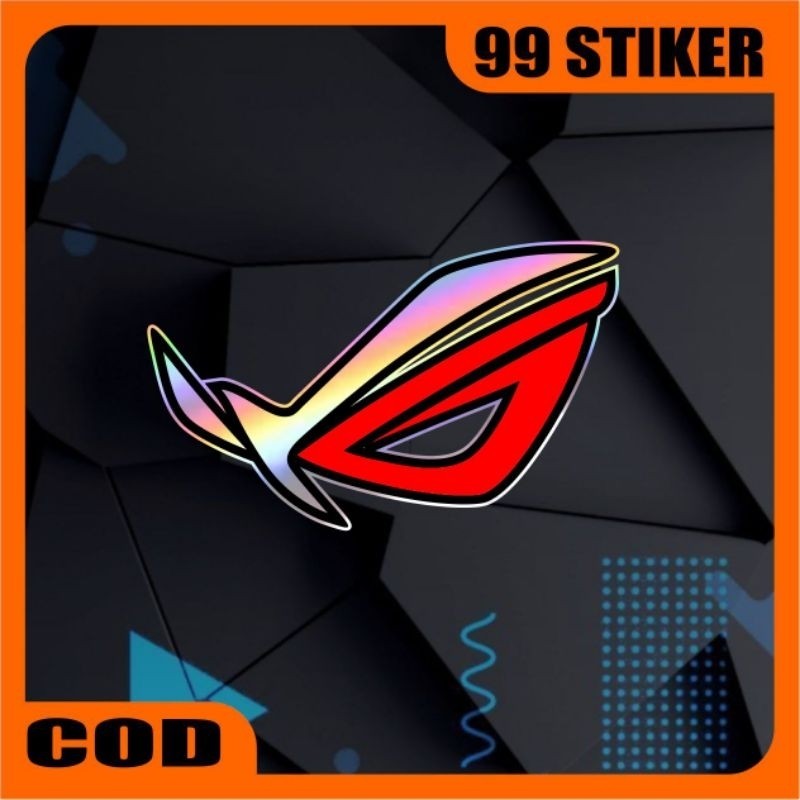 Cutting Sticker ROG | Stiker ROG | Rog | PC Sticker