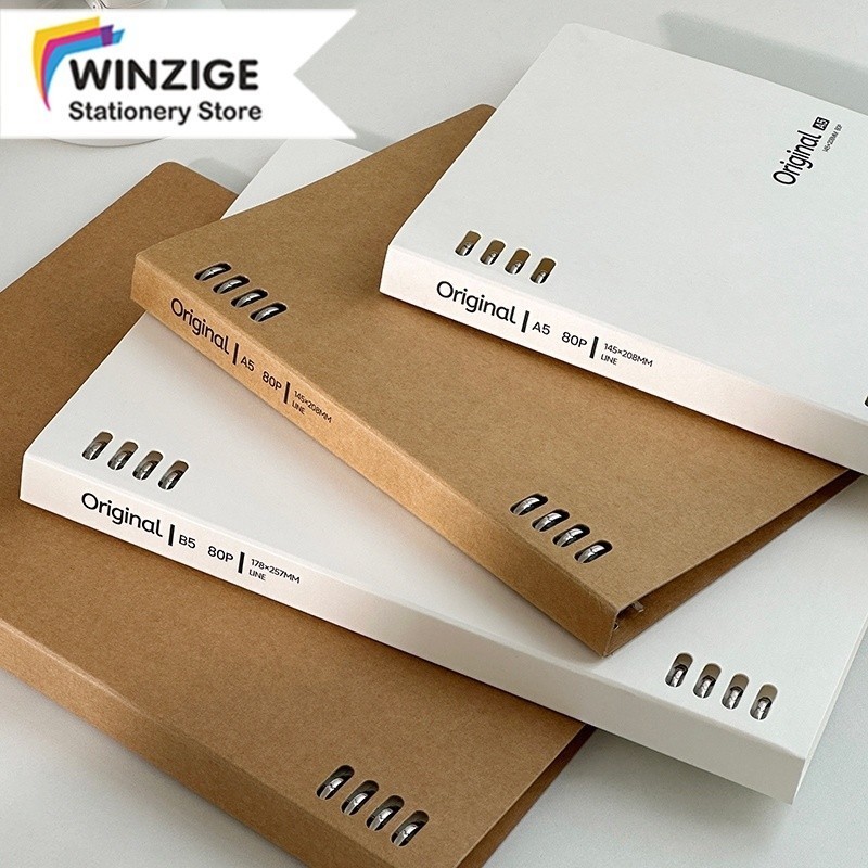 

SURABAYA Winzige Buku Binder B5 A5 Buku Diary Aesthetic Tulis Sekolah Lucu Buku Notebook Lose Leaf Binder Kuliah School Stuff Vintage Stationery Korea