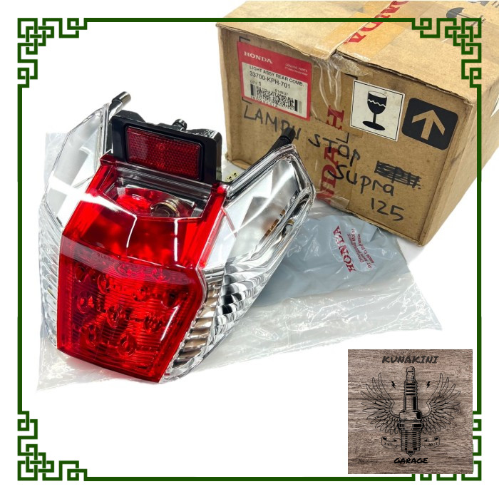Lampu Stoplamp Stop Belakang Honda Supra X 125 Batman Original 33700 KPH 701 / Mika Lampu Stoplamp M