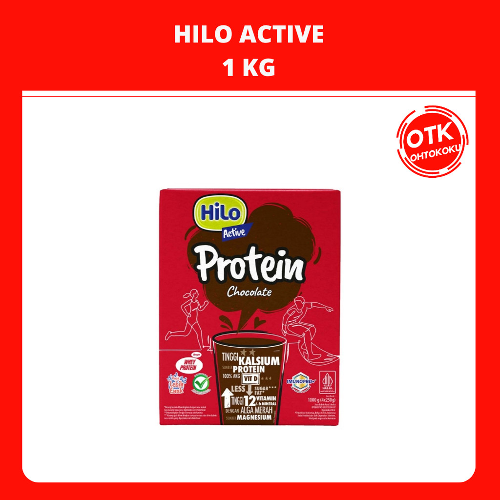 

HiLo Active 1000g - Susu Dewasa Tinggi Kalsium Sumber Protein Mineral Organik