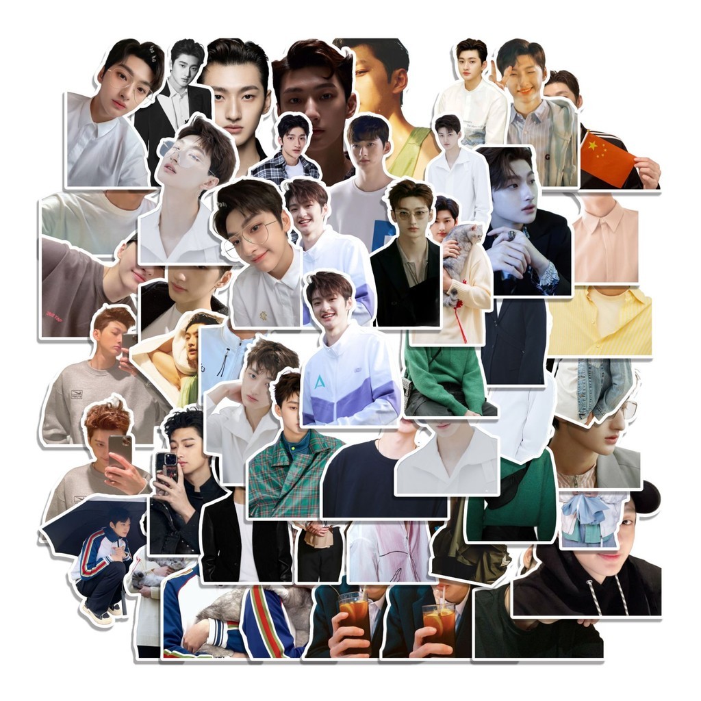 

COD 50 Pcs Stiker LIU TE Chinese Aktor Drachin Lucu Anti Air Untuk Dekorasi Notebook Sepeda Skateboard Handphone
