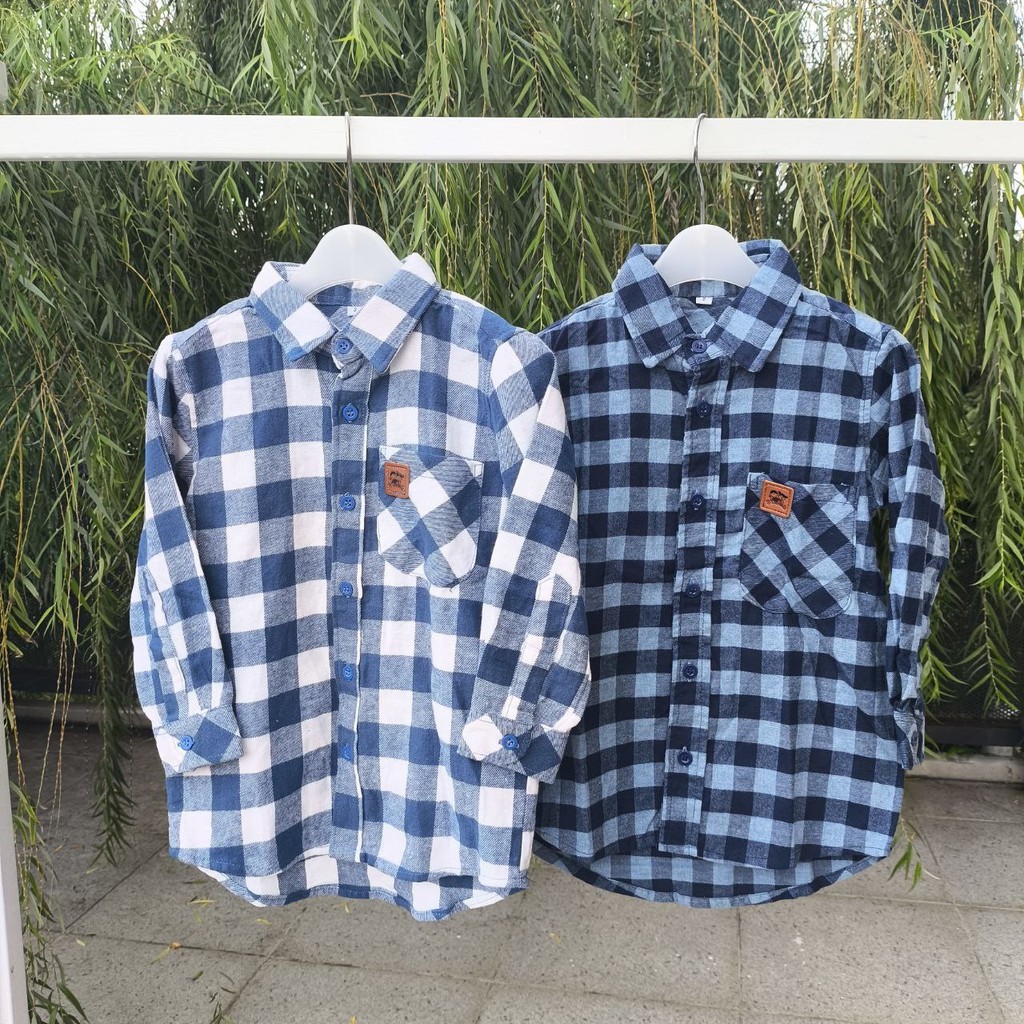 KEMEJA RAYYANZA SERIES MURAH - ATASAN CO KIDS JUNIOR DBKR