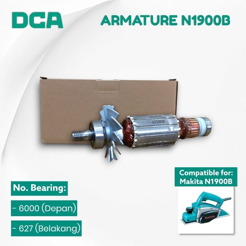 Armature 1900 DCA Angker Planner Makita N1900B Modern M2900 IT1900 DCA