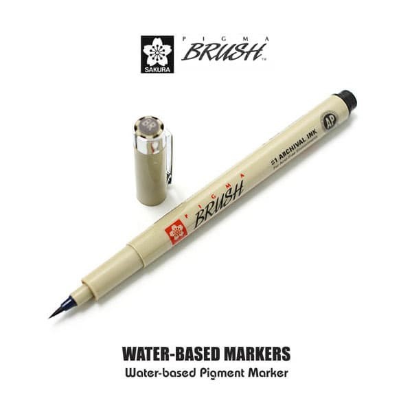 

PRODUK TERLARIS SAKURA Pigma Micron Pen Brush Tip - Black