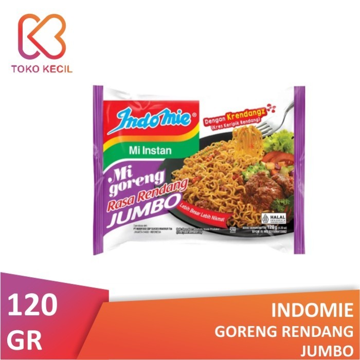 

Indomie Goreng Rendang Jumbo 120gr