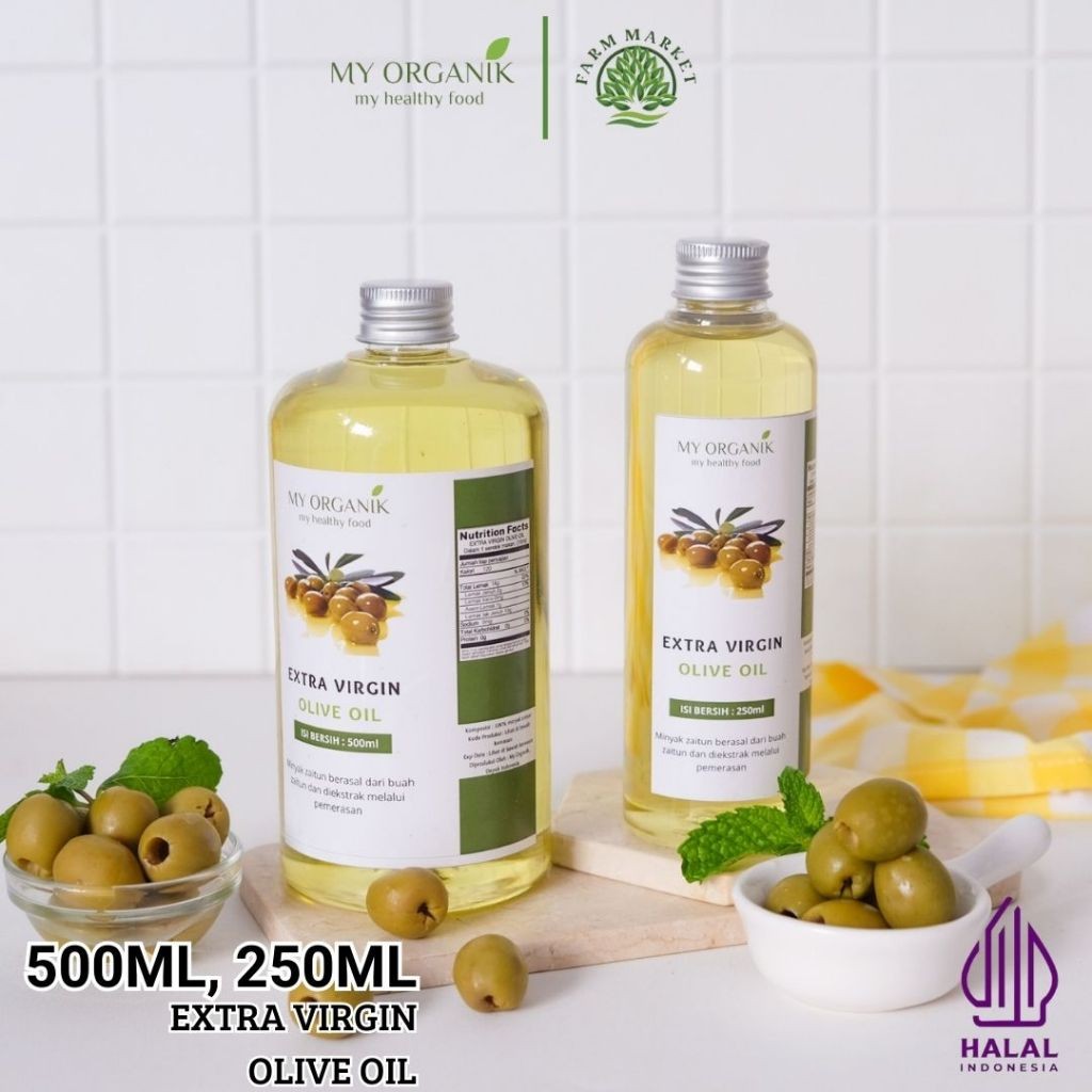 

My Organik Minyak Zaitun Extra Virgin Olive Oil Asli Untuk Diminum 500 ml Extra Virgin Olive Oil