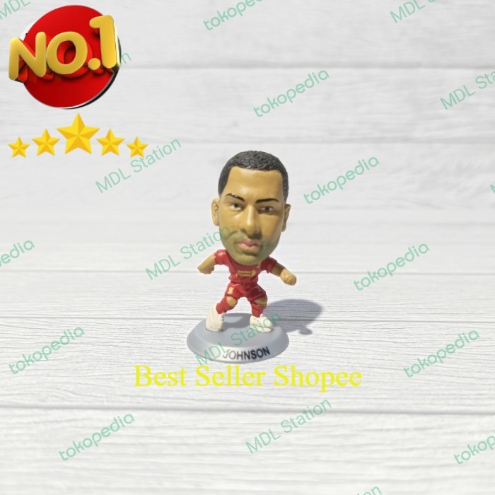 Soccerstarz Mini Figure  Glen Johnson Mainan Toy FAZ Store