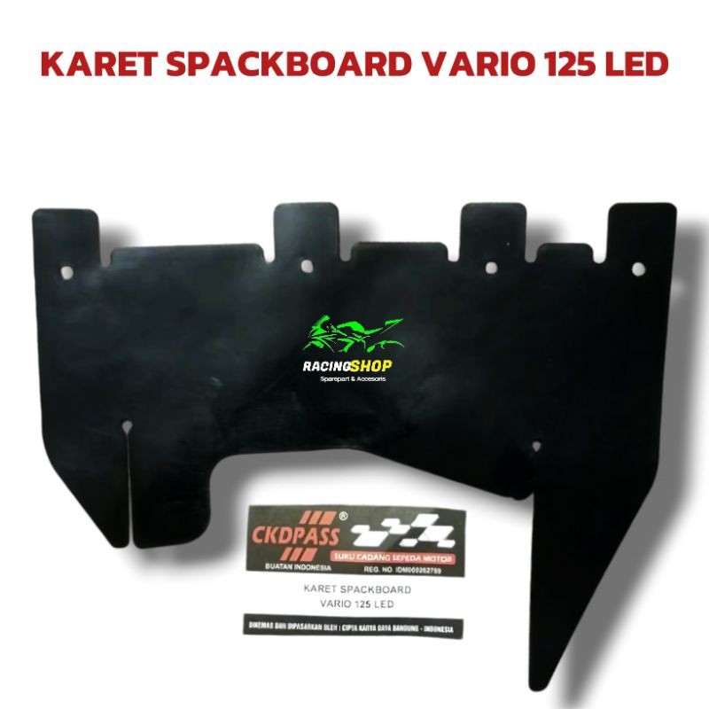 Karet Mudflap Spakbor kolong vario 125/150 karet lumpur spakbor kolong belakang vario 125/150 led