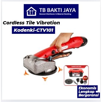 Alat Perata Keramik Kaca / Cordless Tile Vibration Machine Kodenki-CTV101
