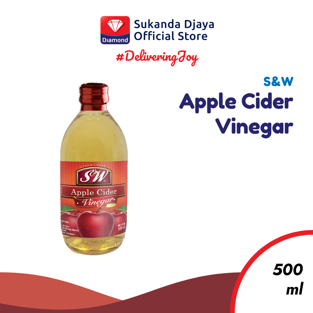 

S&W Apple Cider Vinegar 500ml - Cuka Apel