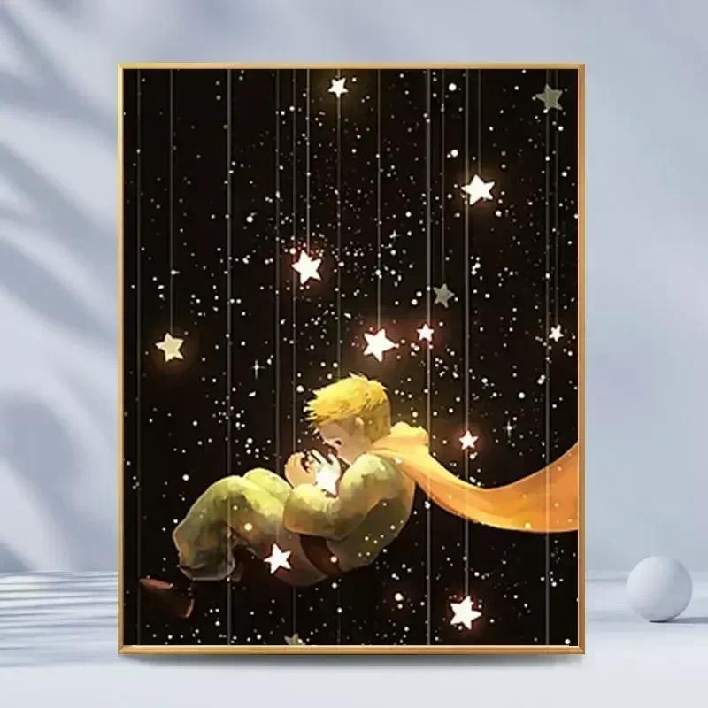 

22785-Tulip diy digital acrylic flower painting explosion hand-filled landscape painting