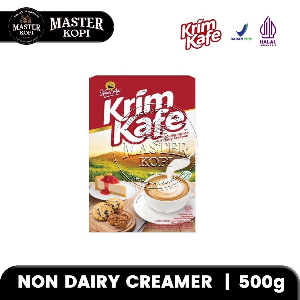 

Krim Kafe Kapal Api / Non Dairy Creamer / Krimer - 500gr