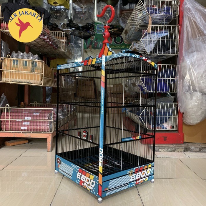 SANGKAR KANDANG KOTAK EBOD JAYA DECAL RUJI FIBER NO 2