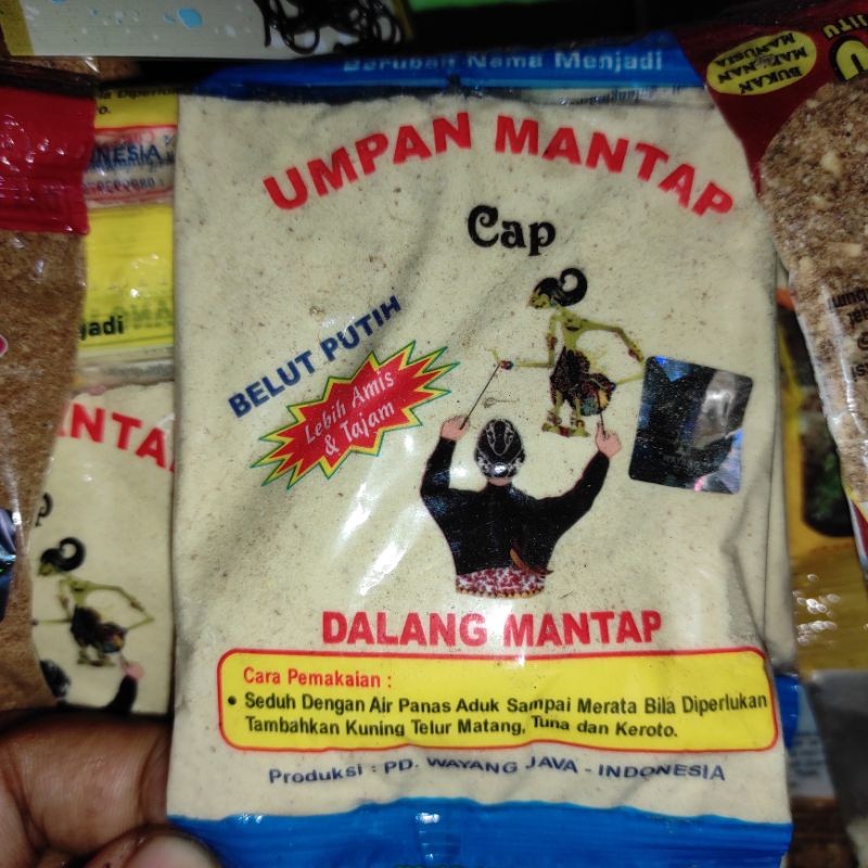 wayang dalang mantap belut putih umpan mancing ikan mas - Romeesa