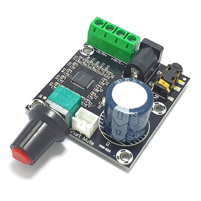 Modul Amplifier PAM8610 Digital Amplifier 2x15W Class D + Potensio