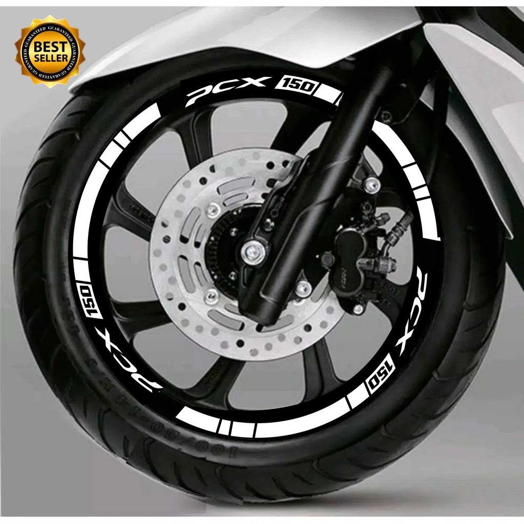 Sticker cutting lis pelk pcx 150 lis velg HONDA PCX 150 ALL NEW
