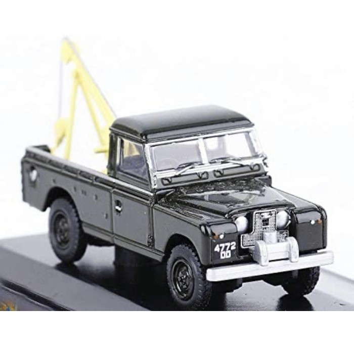 TOY21 Oxford Diecast 76LAN2009 Land Rover Series II Tow Truck Bronze Green
