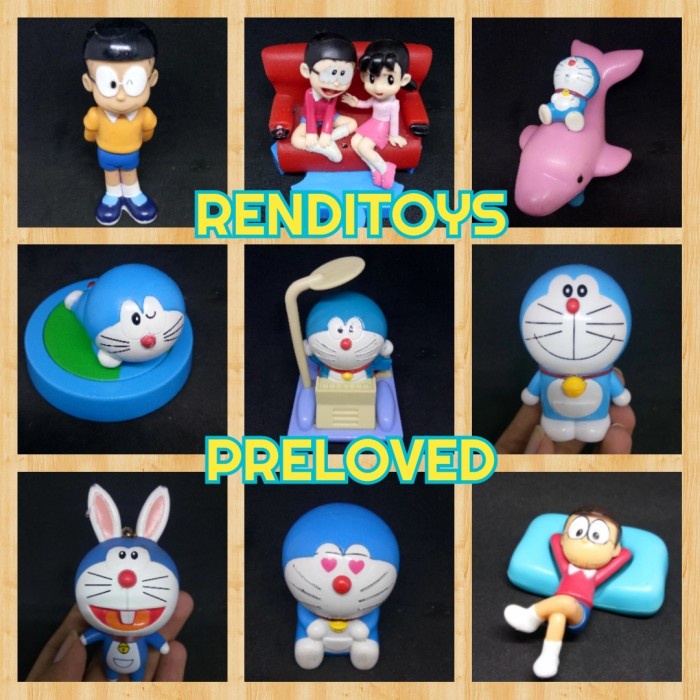Doraemon Action Figure MCD Termurah Action Figure Doraemon Happy meal